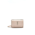 SAINT LAURENT /YSL SMALL WALLET ON CHAIN PINK SHW