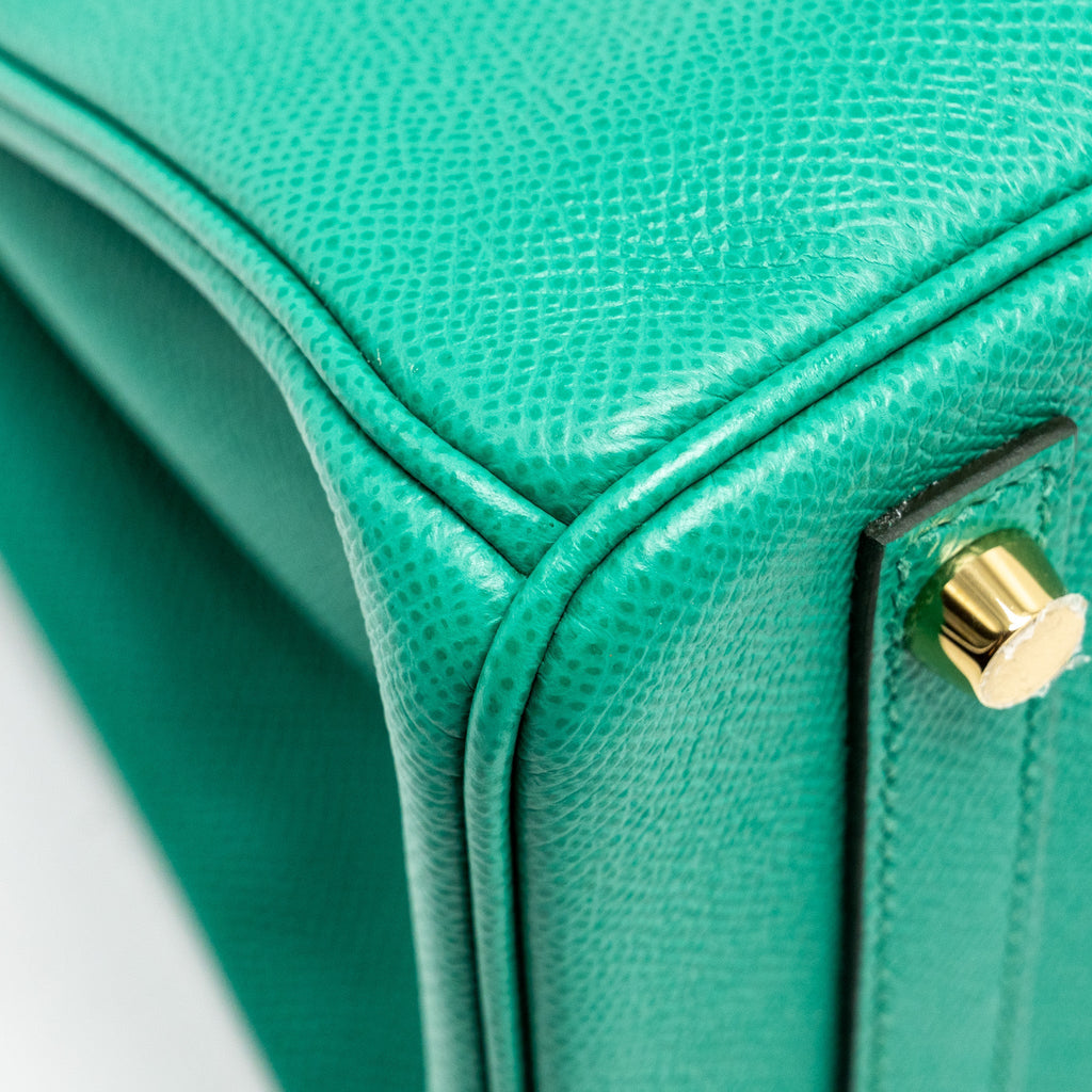 HERMES BIRKIN 30 EPSOM VERT JADE GHW