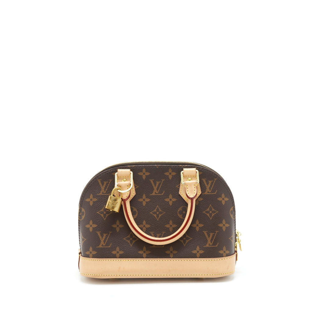 LOUIS VUITTON ALMA BB MONOGRAM CANVAS GHW