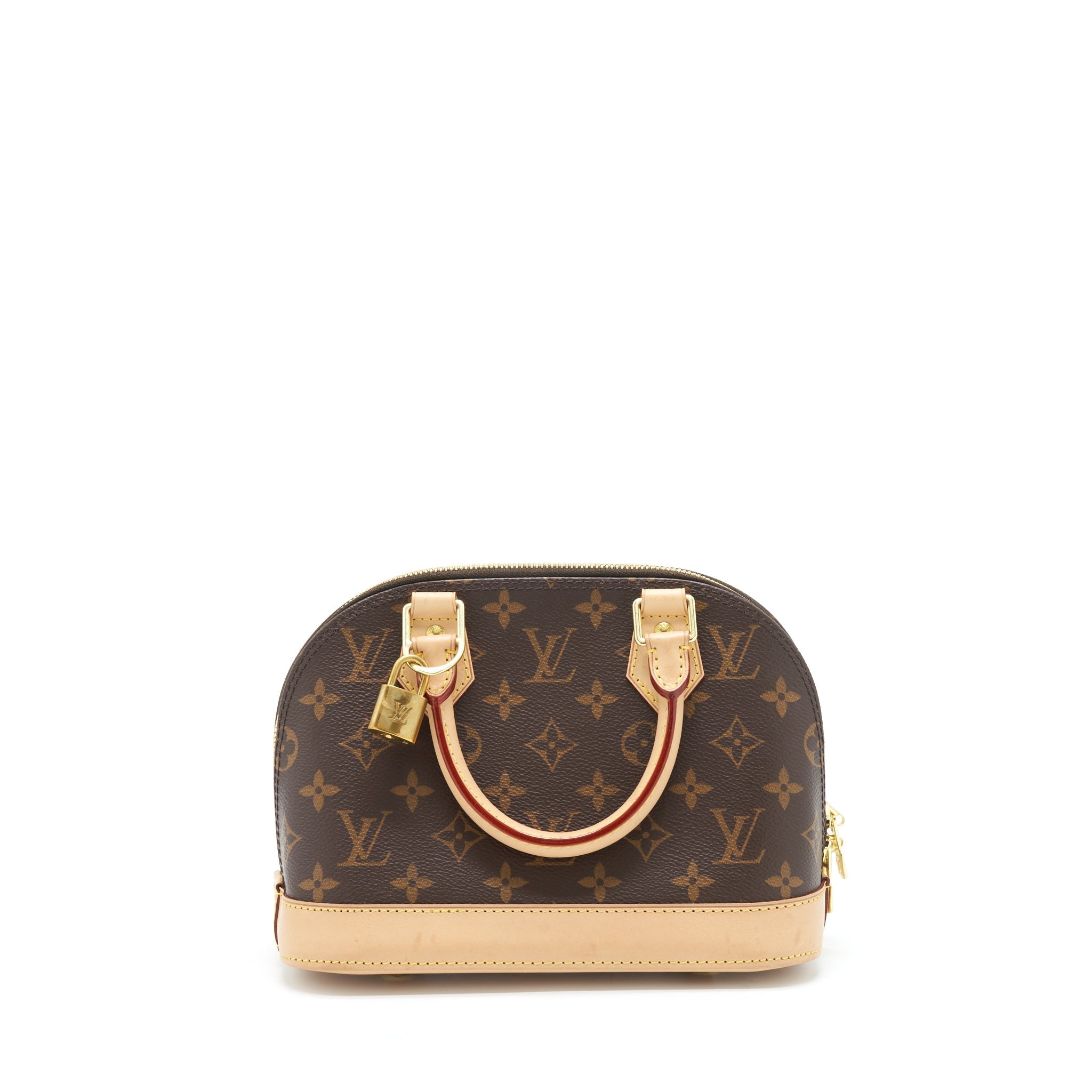 LOUIS VUITTON ALMA BB MONOGRAM CANVAS GHW