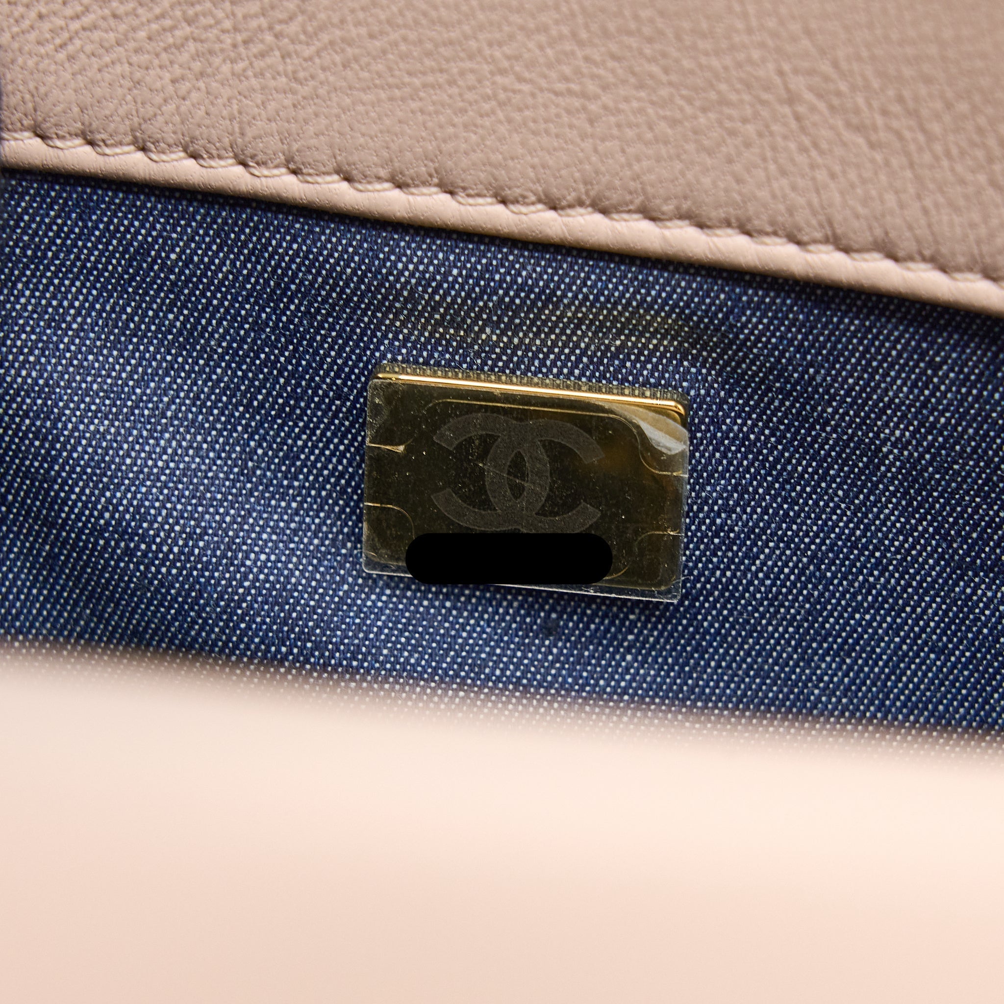 CHANEL 22C RECTANGULAR FLAP BAG WITH GIANT TOP HANDLE LAMBSKIN PINK LGHW(MICROCHIP)