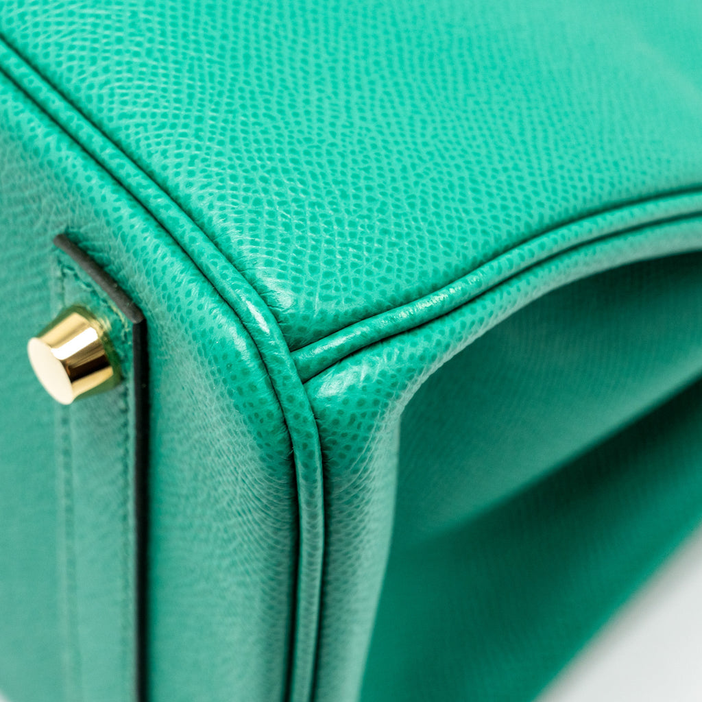 HERMES BIRKIN 30 EPSOM VERT JADE GHW