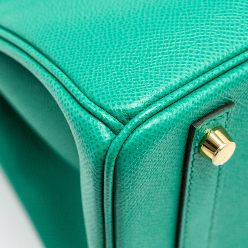 HERMES BIRKIN 30 EPSOM VERT JADE GHW