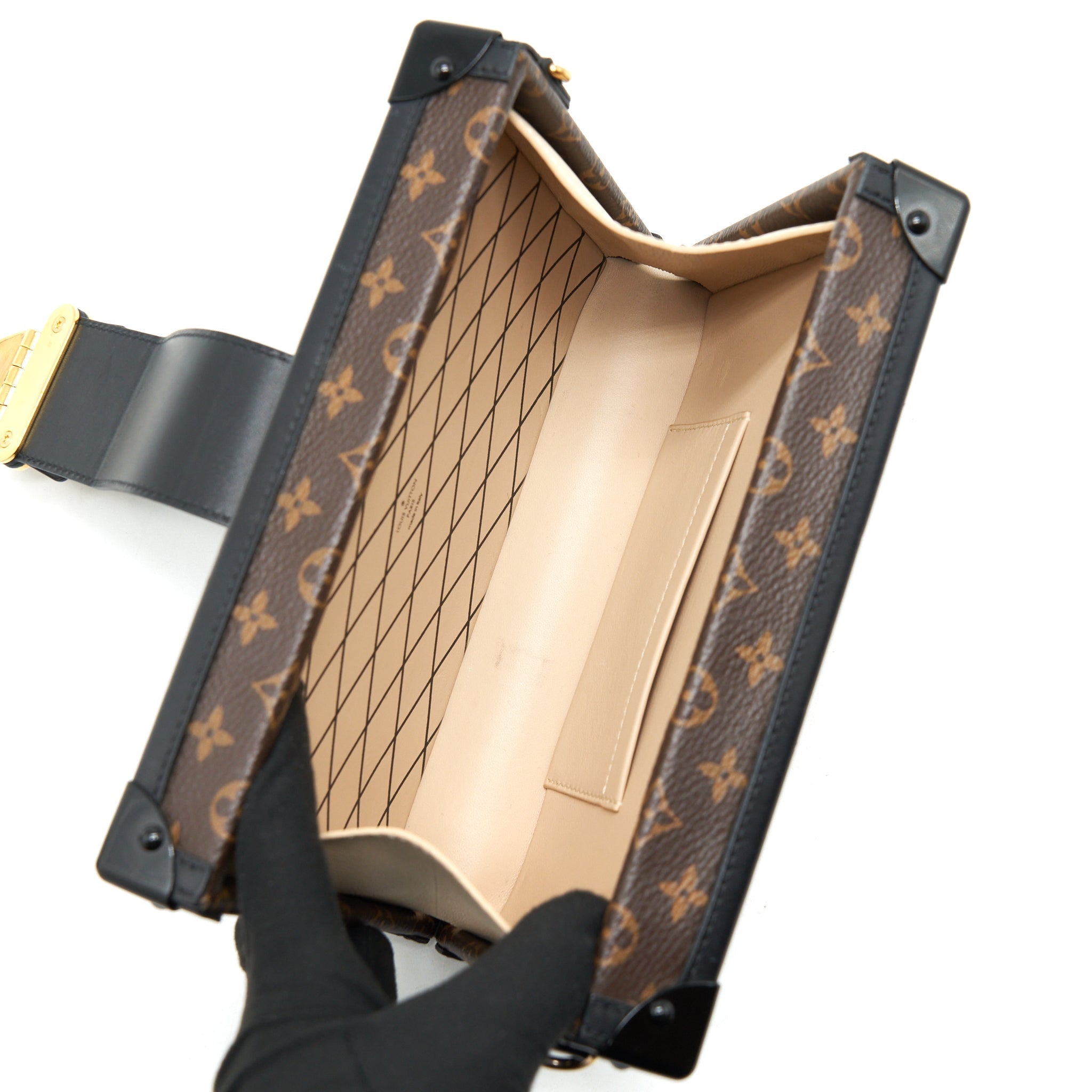 LOUIS VUITTON PETITE MALLE MONOGRAM CANVAS GHW