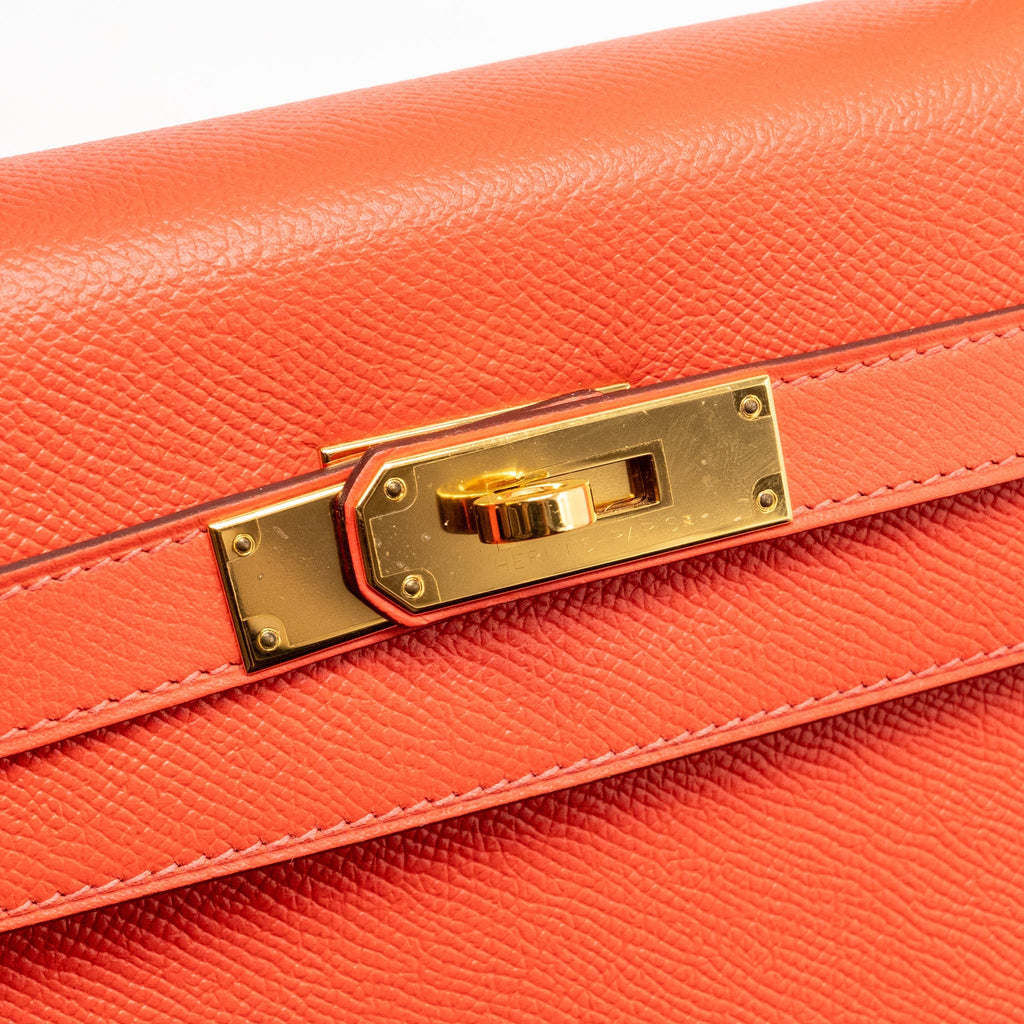 HERMES KELLY 32 EPSOM T5 ROSE JAIPUR GHW