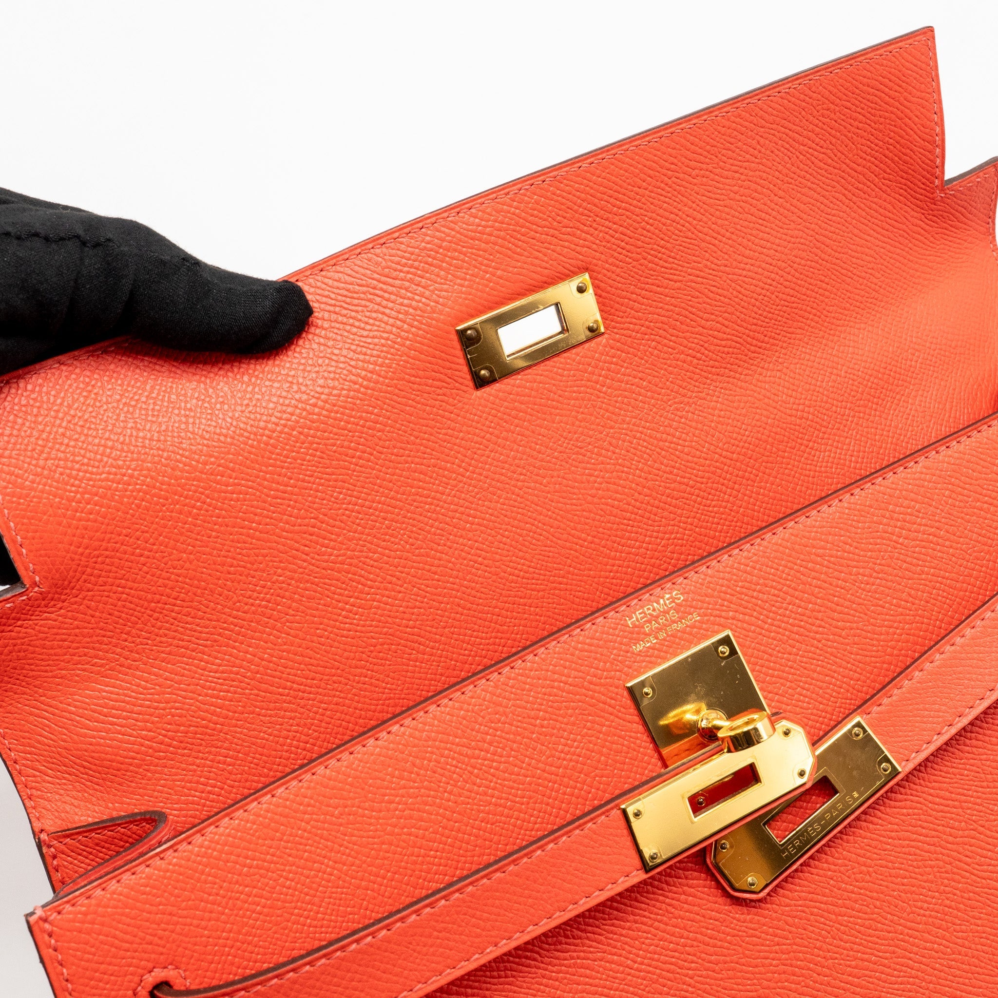 HERMES KELLY 32 EPSOM T5 ROSE JAIPUR GHW