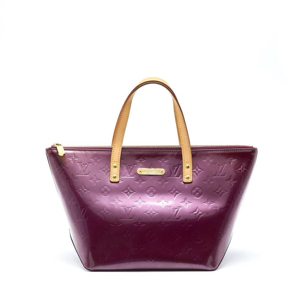 LOUIS VUITTON BELLEVUE PM MONOGRAM VERNIS VIOLETTE GHW