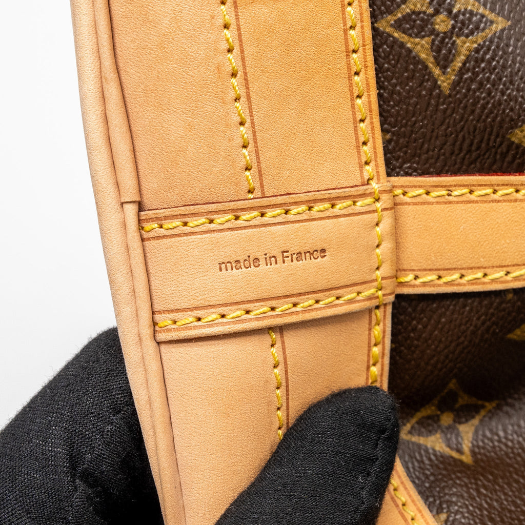 LOUIS VUITTON NOE BUCKET BAG MONOGRAM CANVAS GHW