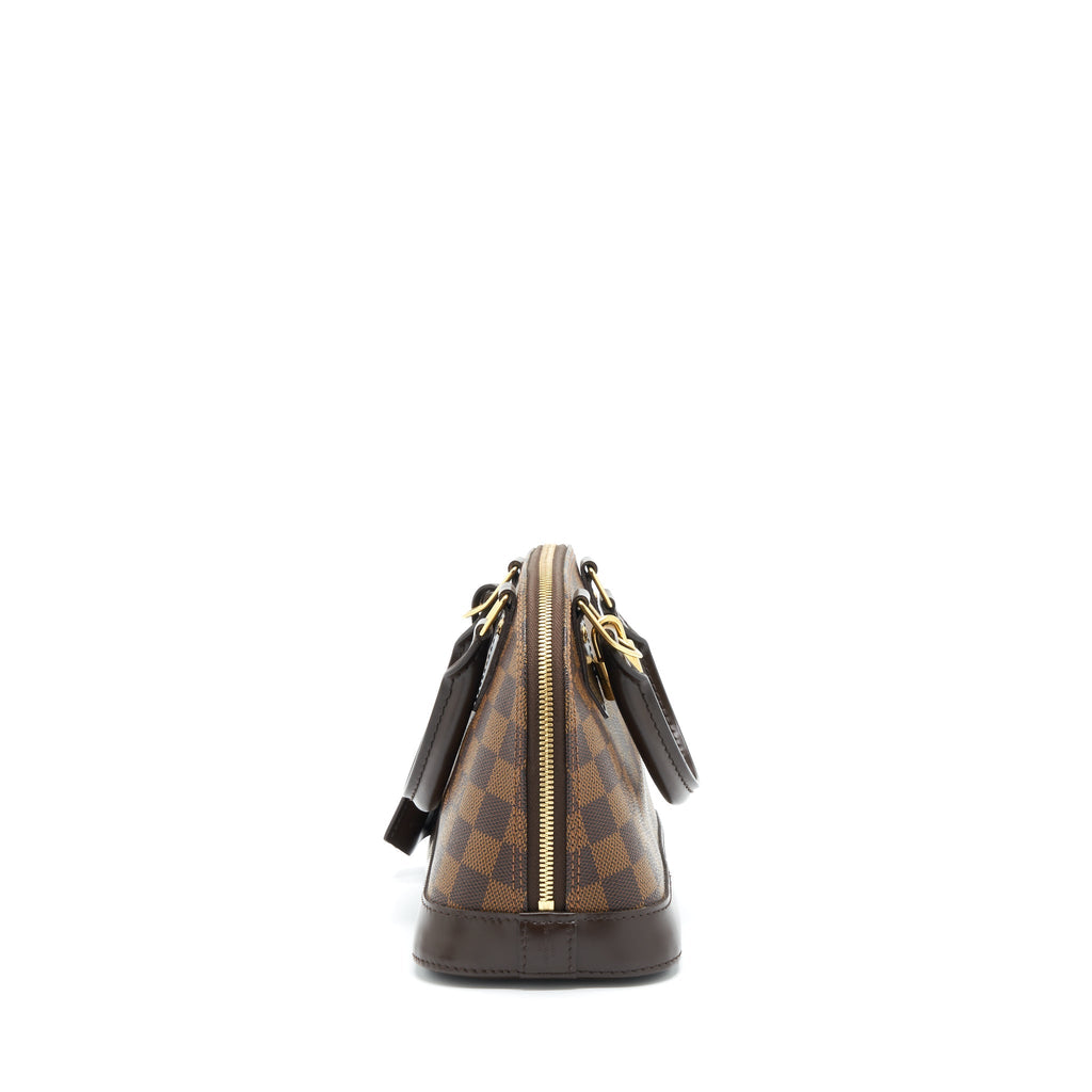 LOUIS VUITTON ALMA BB DAMIER EBENE CANVAS GHW