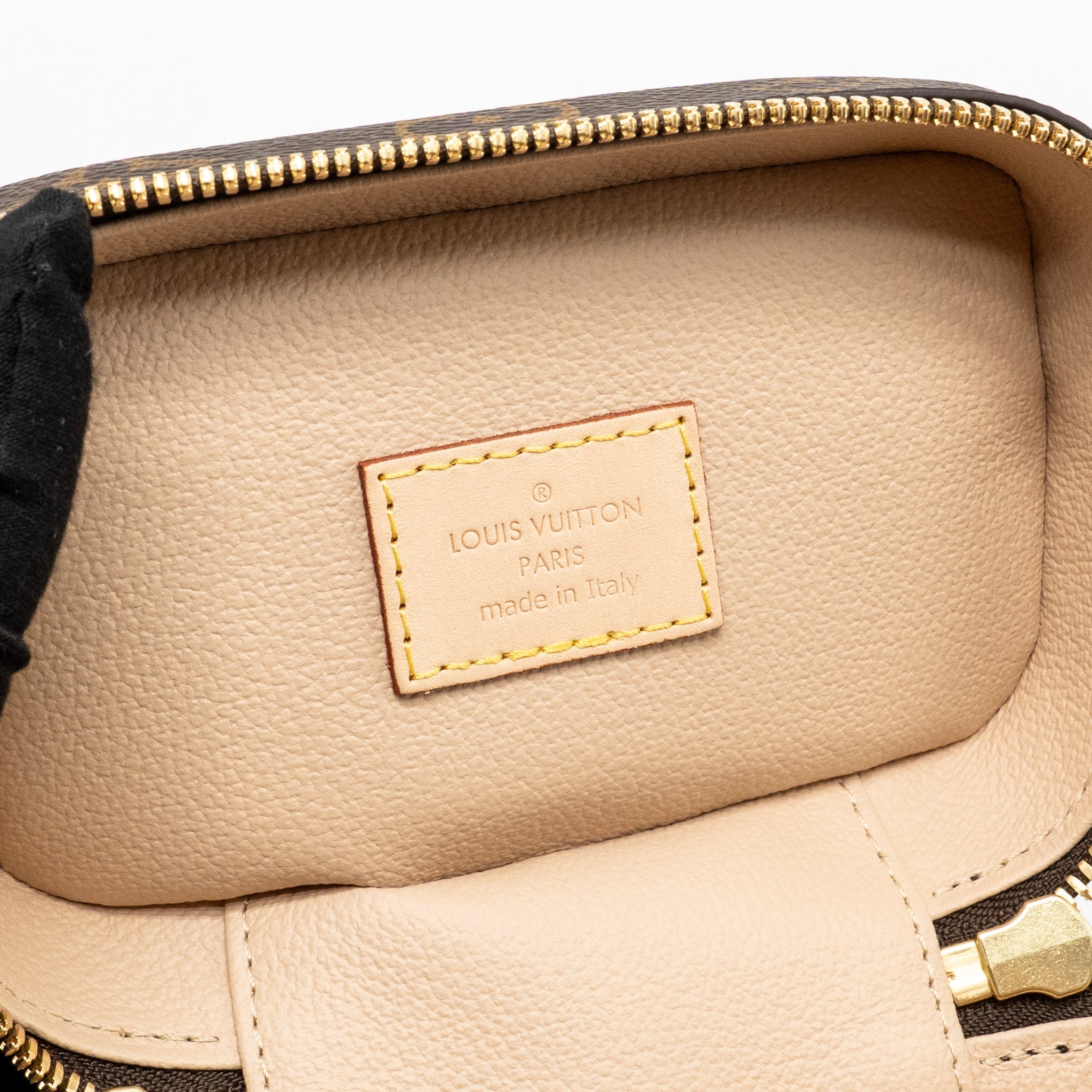 LOUIS VUITTON NICE NANO MONOGRAM CANVAS GHW