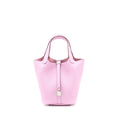 HERMES PICOTIN 18 LOCK BAG CLEMENCE X9 MAUVE SYLVE SHW