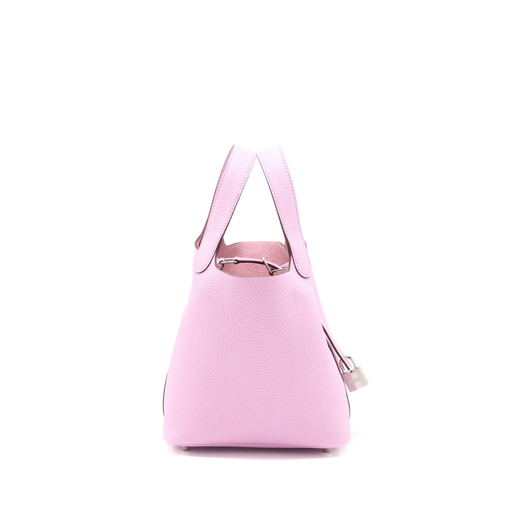 HERMES PICOTIN 18 LOCK BAG CLEMENCE X9 MAUVE SYLVE SHW