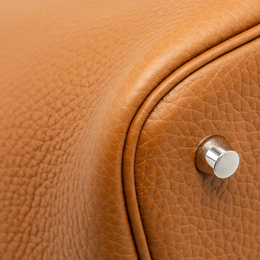HERMES PICOTIN 22 LOCK BAG CLEMENCE GOLD SHW