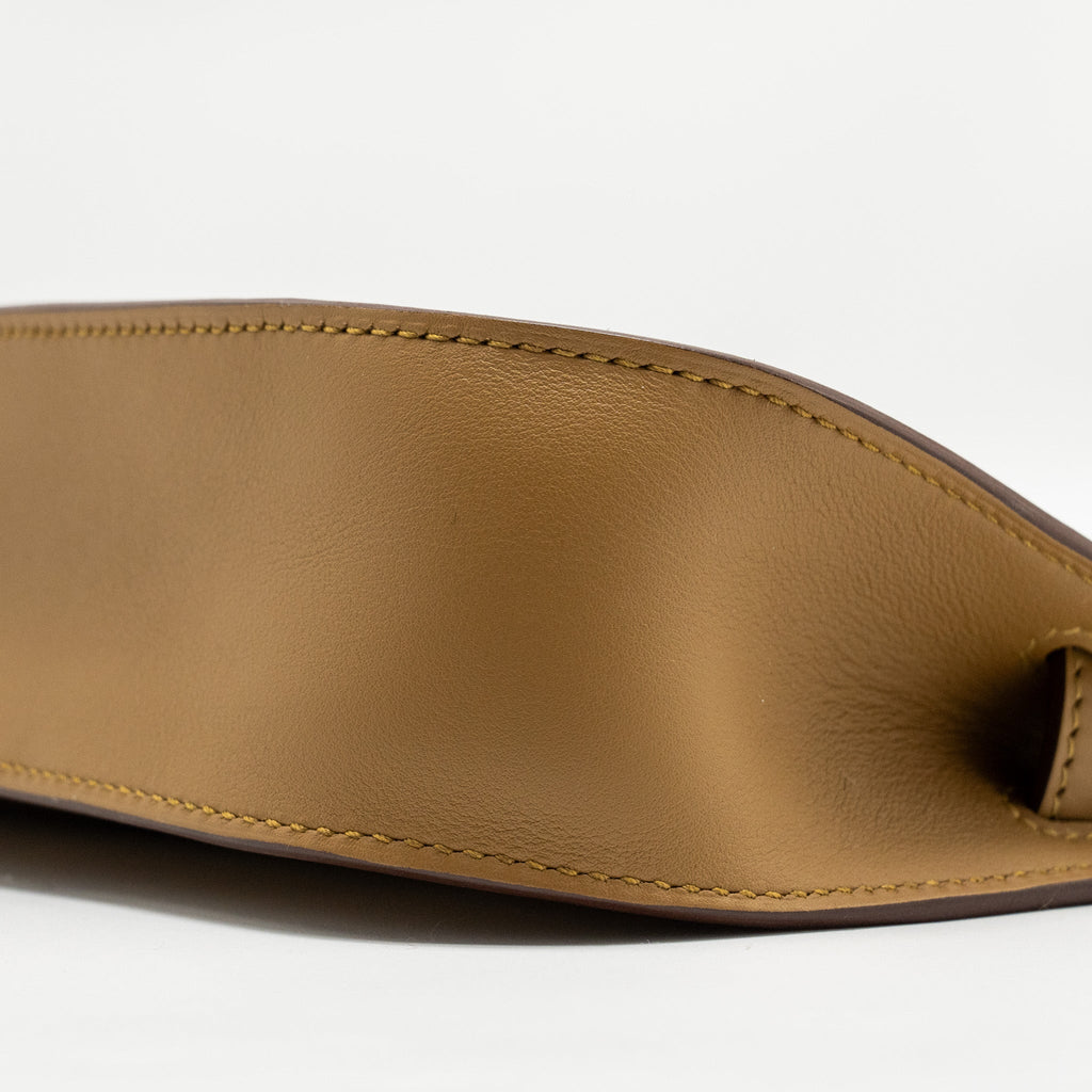 HERMES MINI JYPSIERE SWIFT BRONZE DORE/KRAFT GHW