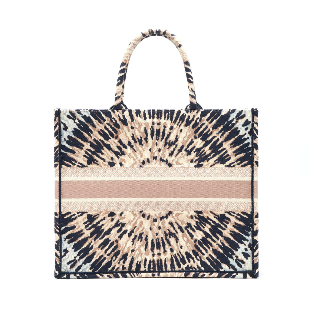 CHRISTIAN DIOR LARGE BOOK TOTE MULTICOLOUR LIMITED EDITION