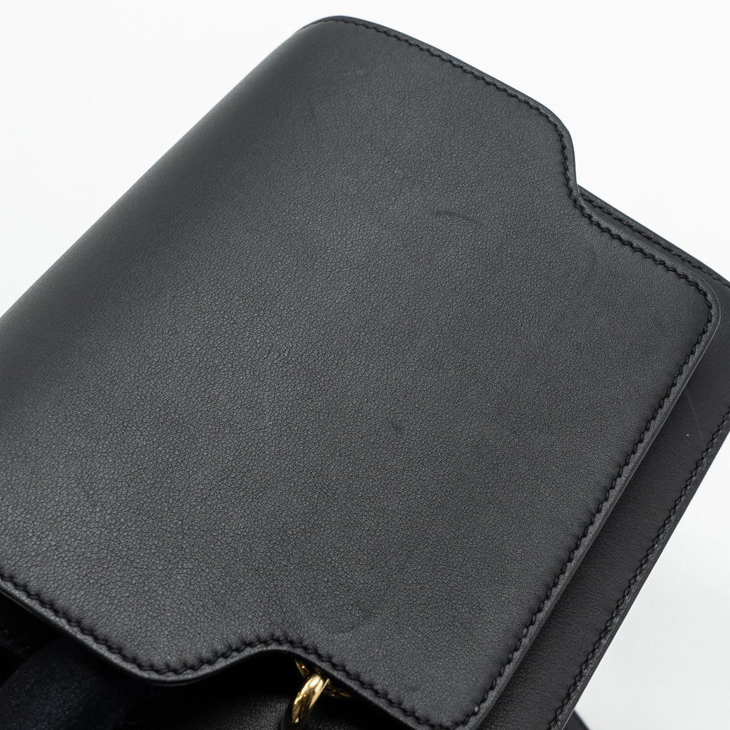 HERMES MINI ROULIS SWIFT BLACK GHW