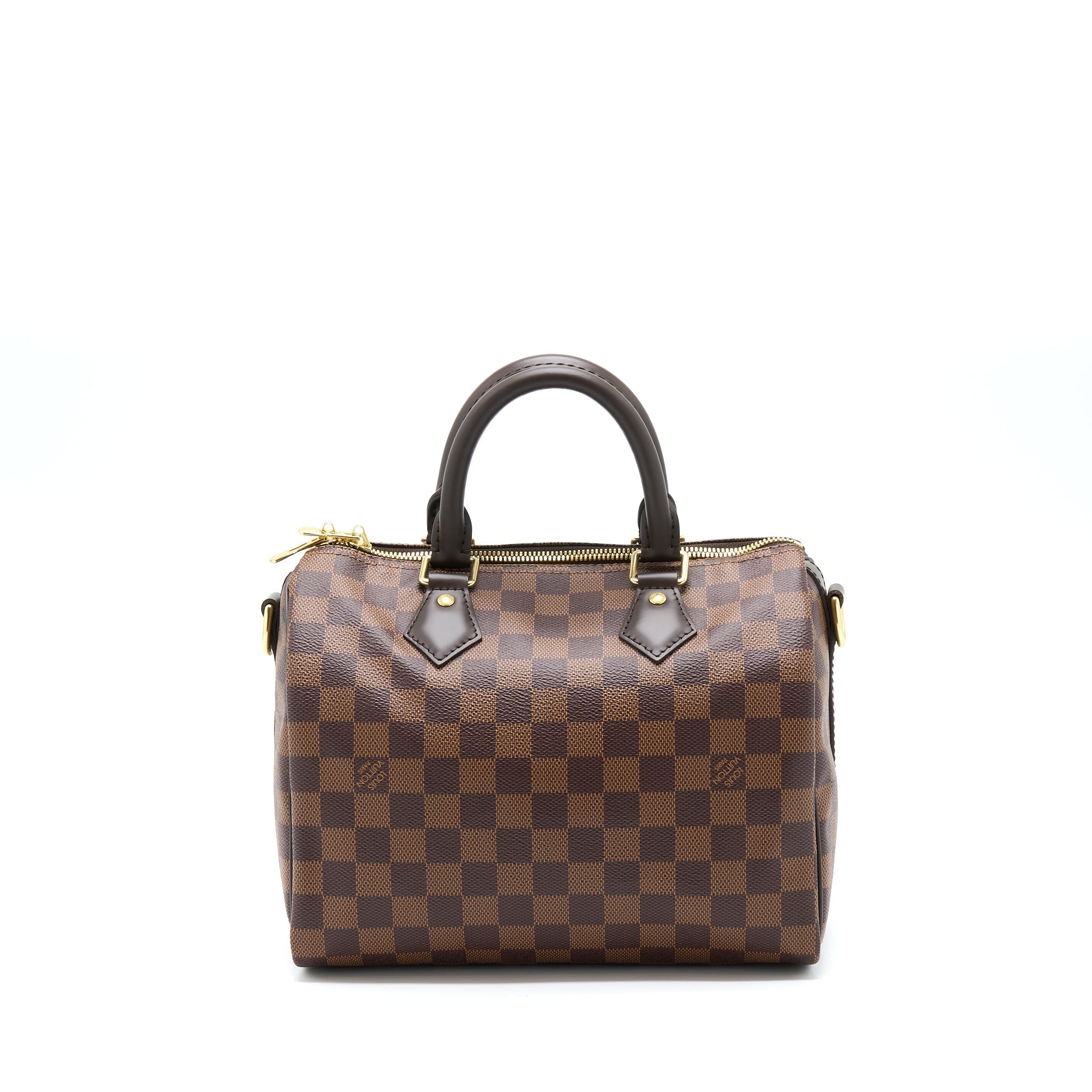 LOUIS VUITTON SPEEDY 25 DAMIER EBENE GHW