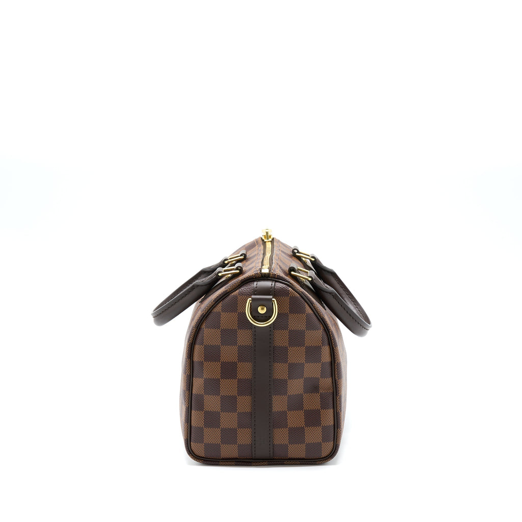 LOUIS VUITTON SPEEDY 25 DAMIER EBENE GHW
