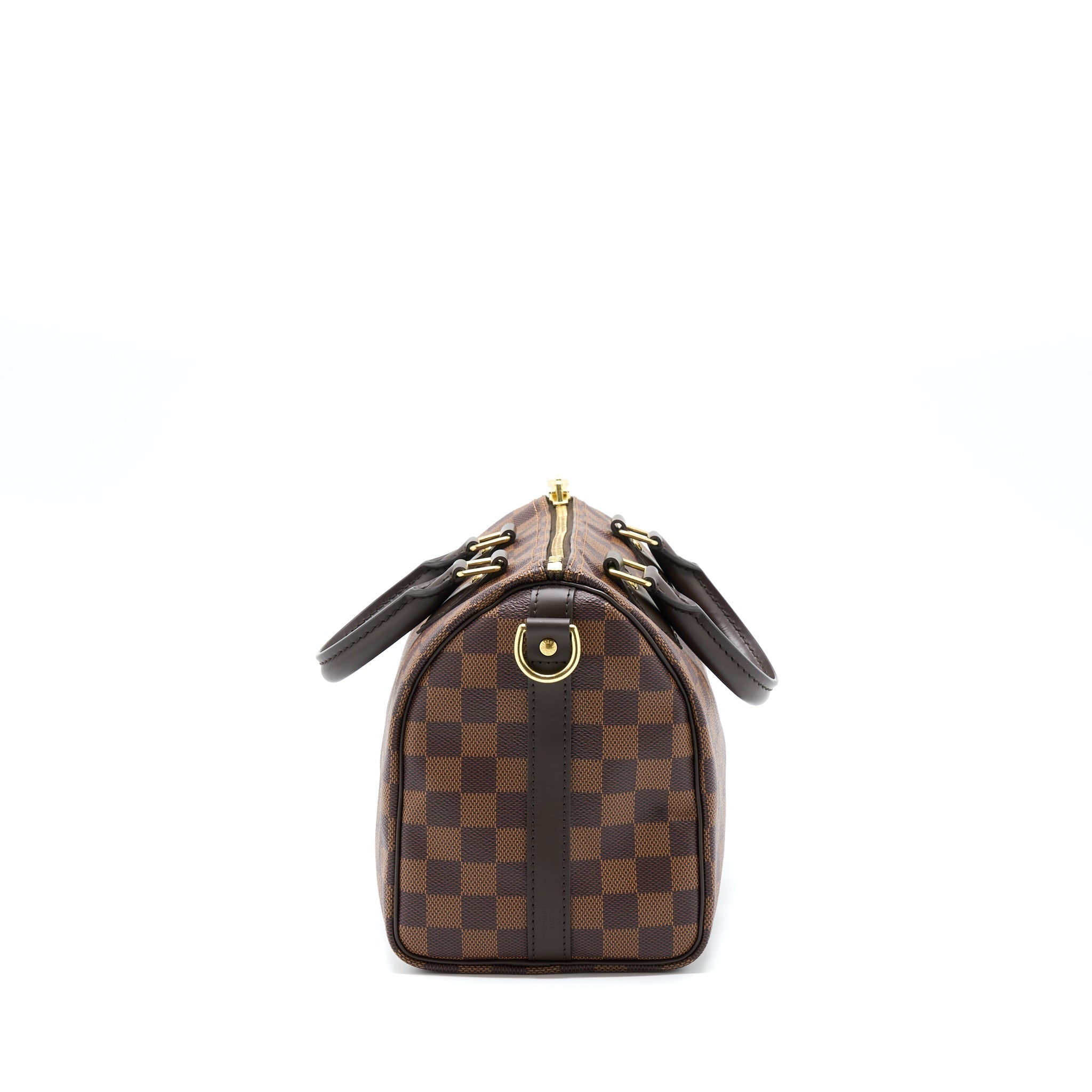 LOUIS VUITTON SPEEDY 25 DAMIER EBENE GHW