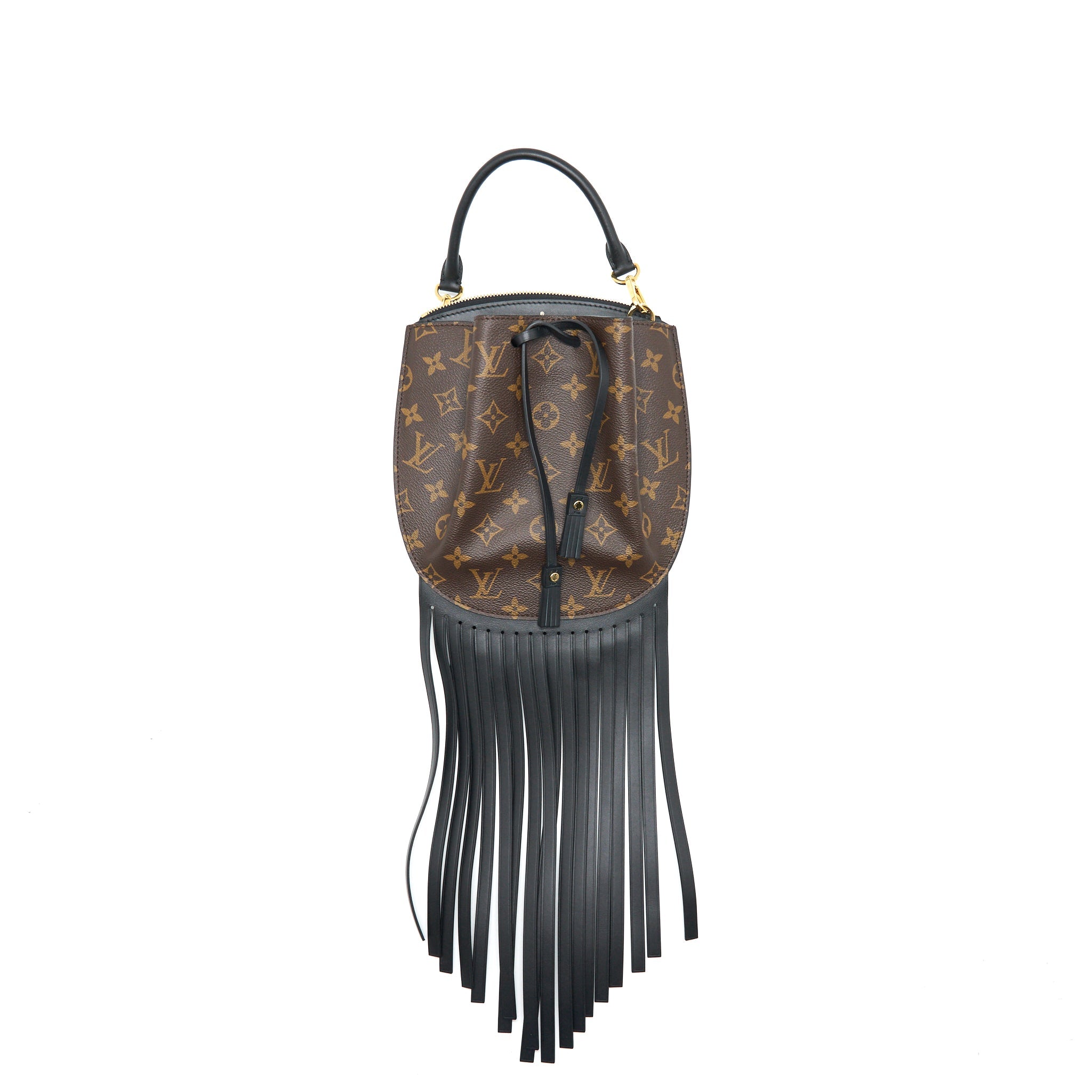 LOUIS VUITTON FRINGED NOE BAG MONOGRAM