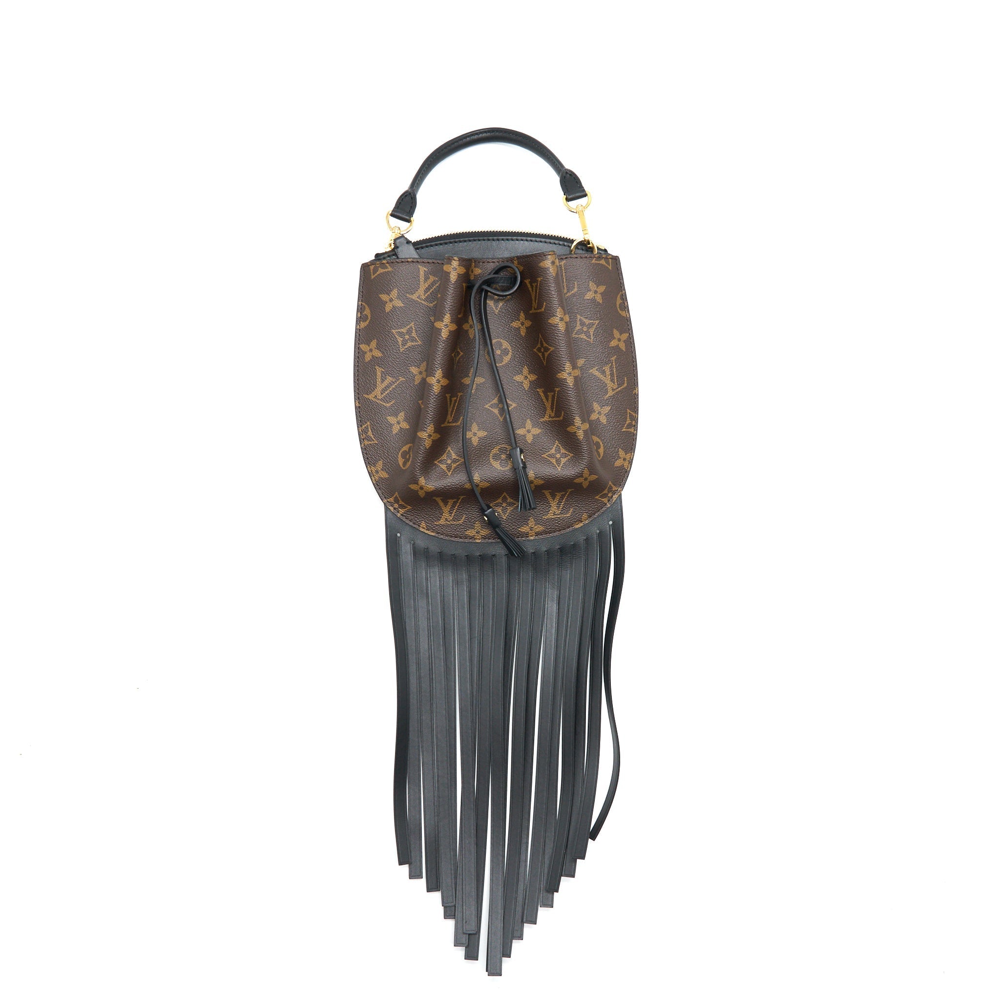 LOUIS VUITTON FRINGED NOE BAG MONOGRAM