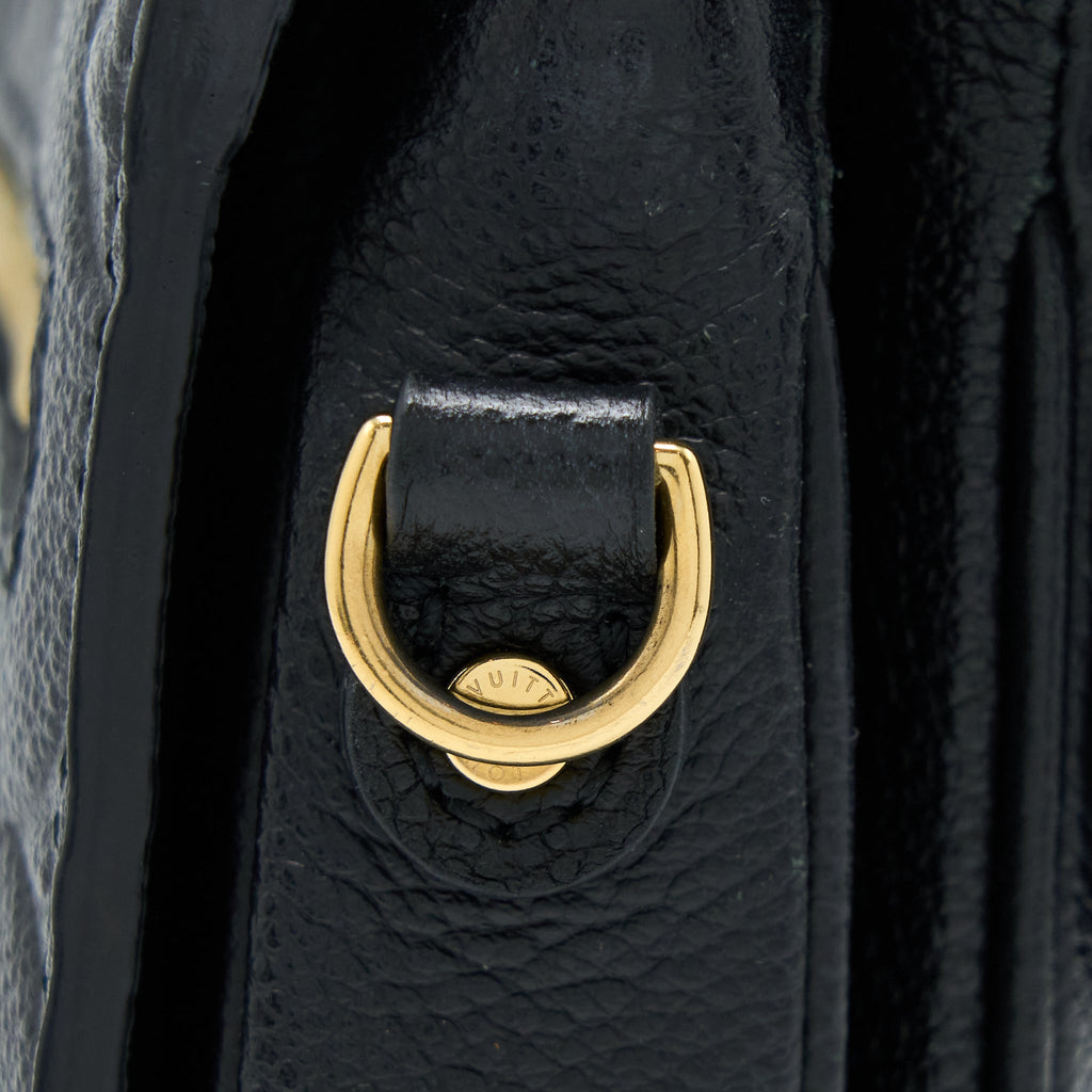 LOUIS VUITTON POCHETTE MÉTIS MONOGRAM EMPREINTE BLACK GHW