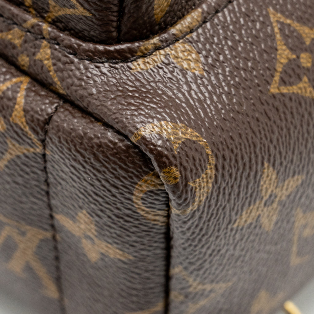 LOUIS VUITTON  PALM  SPRING MINI BACKPACK MONOGRAM CANVAS GHW