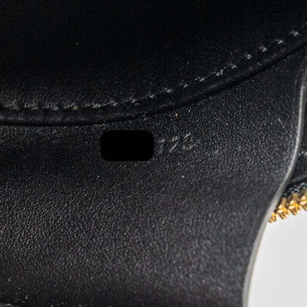 LOUIS VUITTON EGG BAG MONOGRAM CANVAS/LEATHER BROWN/BLACK GHW