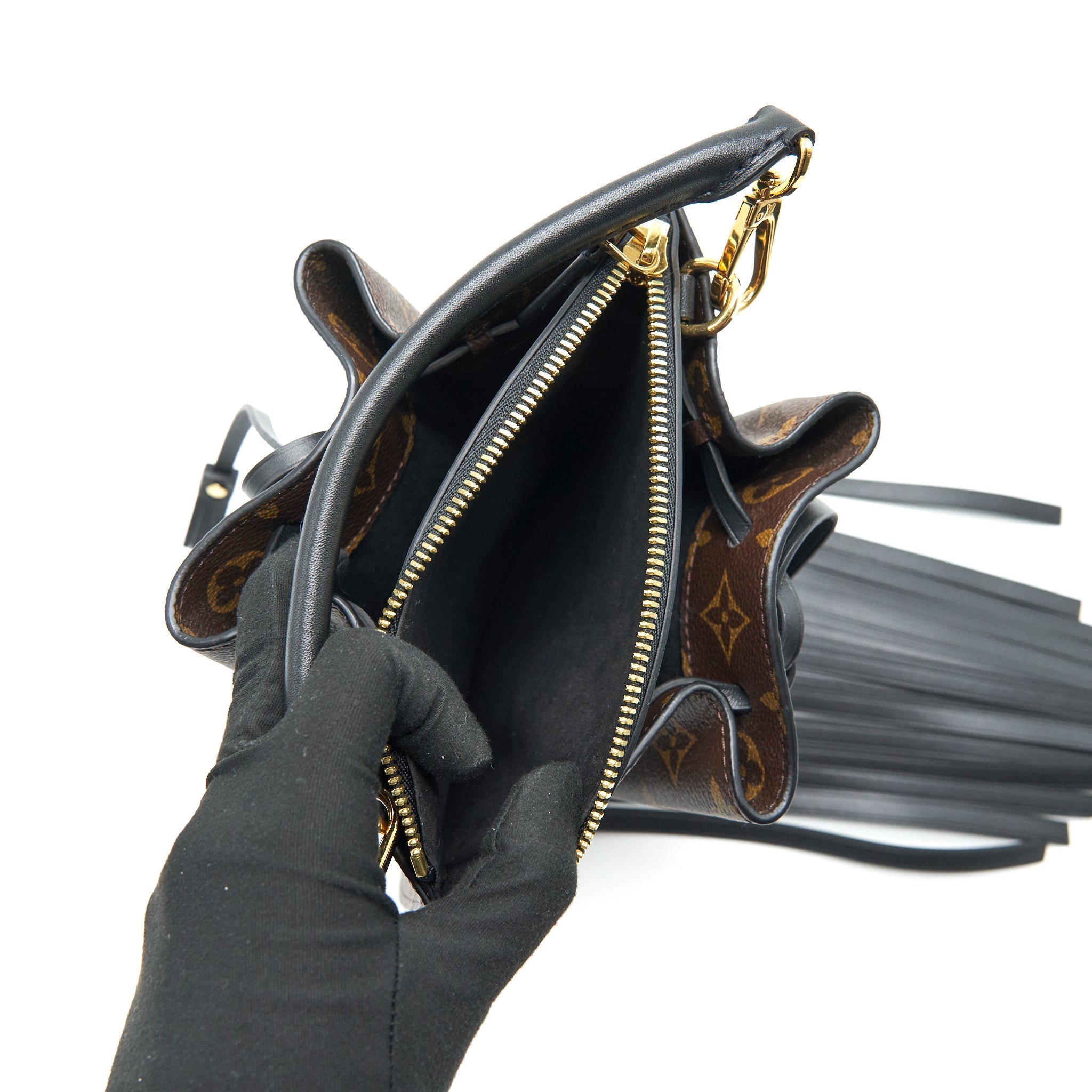 LOUIS VUITTON FRINGED NOE BAG MONOGRAM