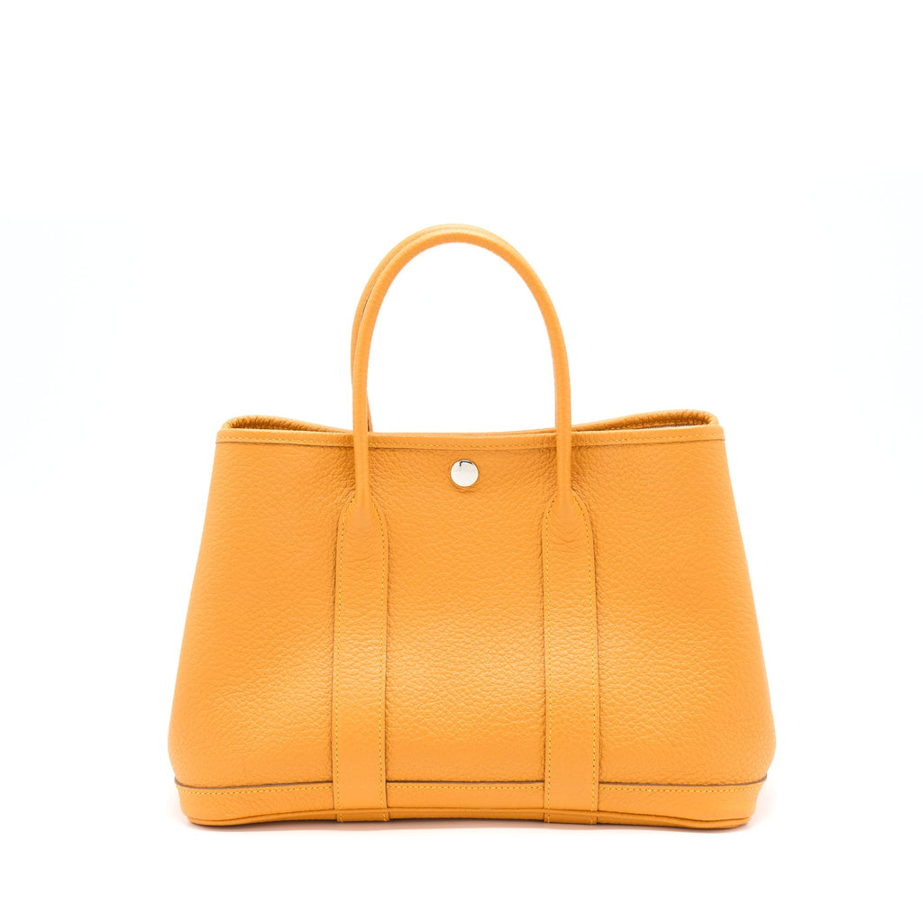 HERMES GARDEN PARTY 30 9U MOUTARDE SHW