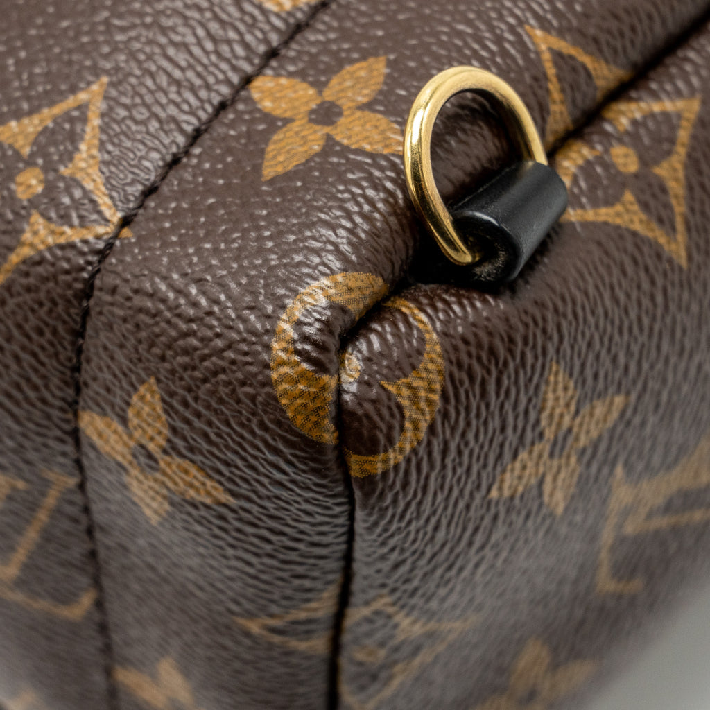 LOUIS VUITTON  PALM  SPRING MINI BACKPACK MONOGRAM CANVAS GHW