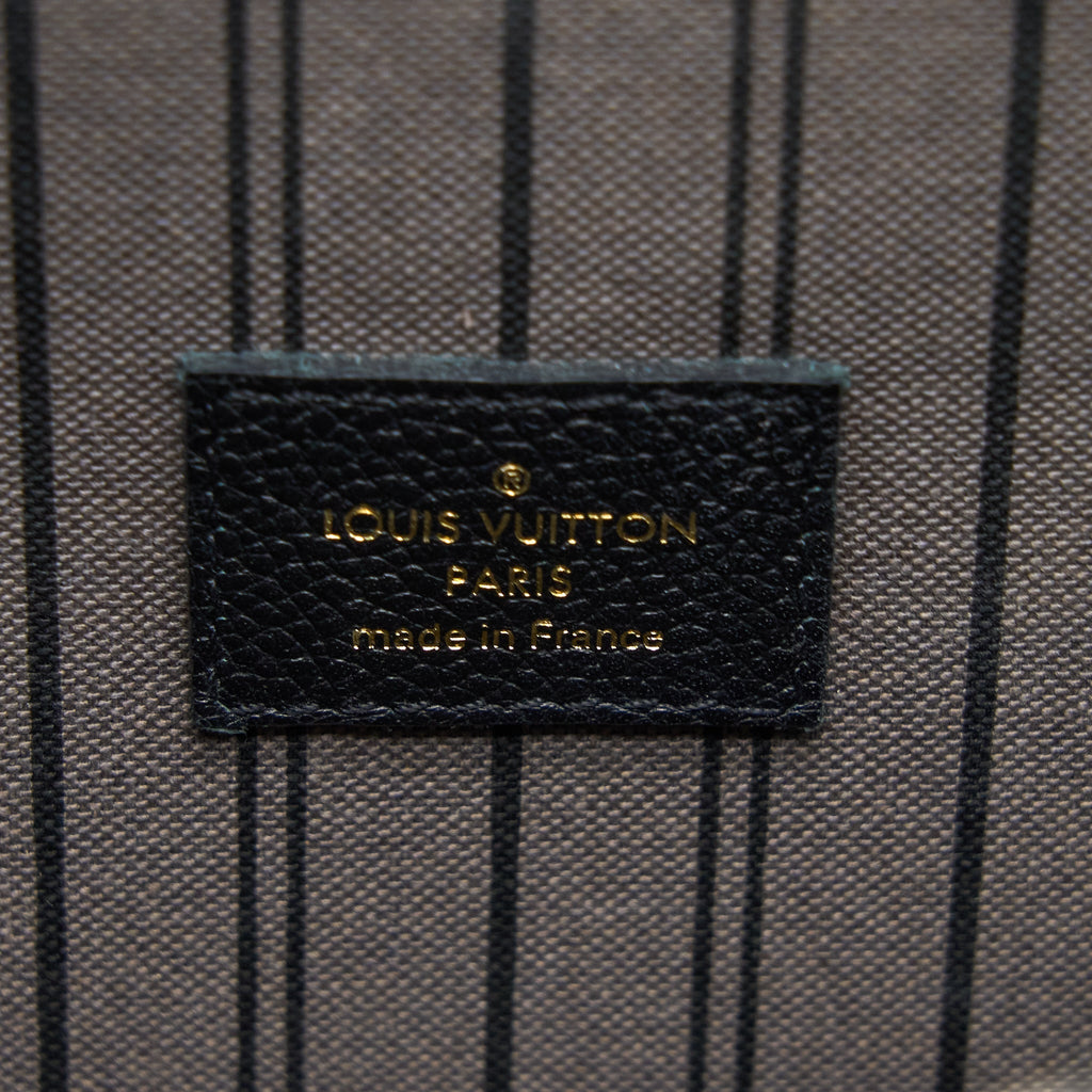 LOUIS VUITTON POCHETTE MÉTIS MONOGRAM EMPREINTE BLACK GHW