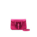 HERMES HALZAN 25 BAG ROSE SHOCKING/ FRAMBOISE