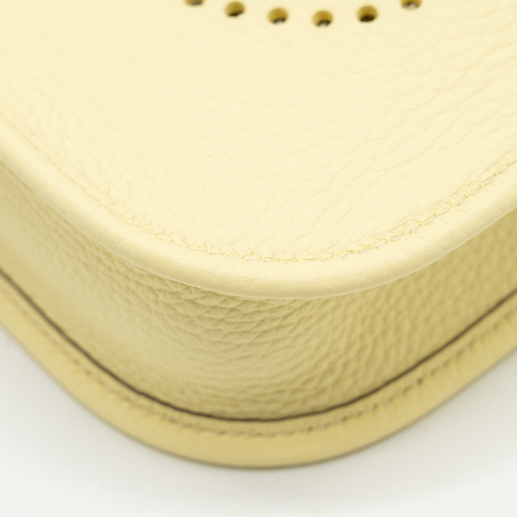 HERME MINI EVELYNE CLEMENCE JAUNE MILTON SHW