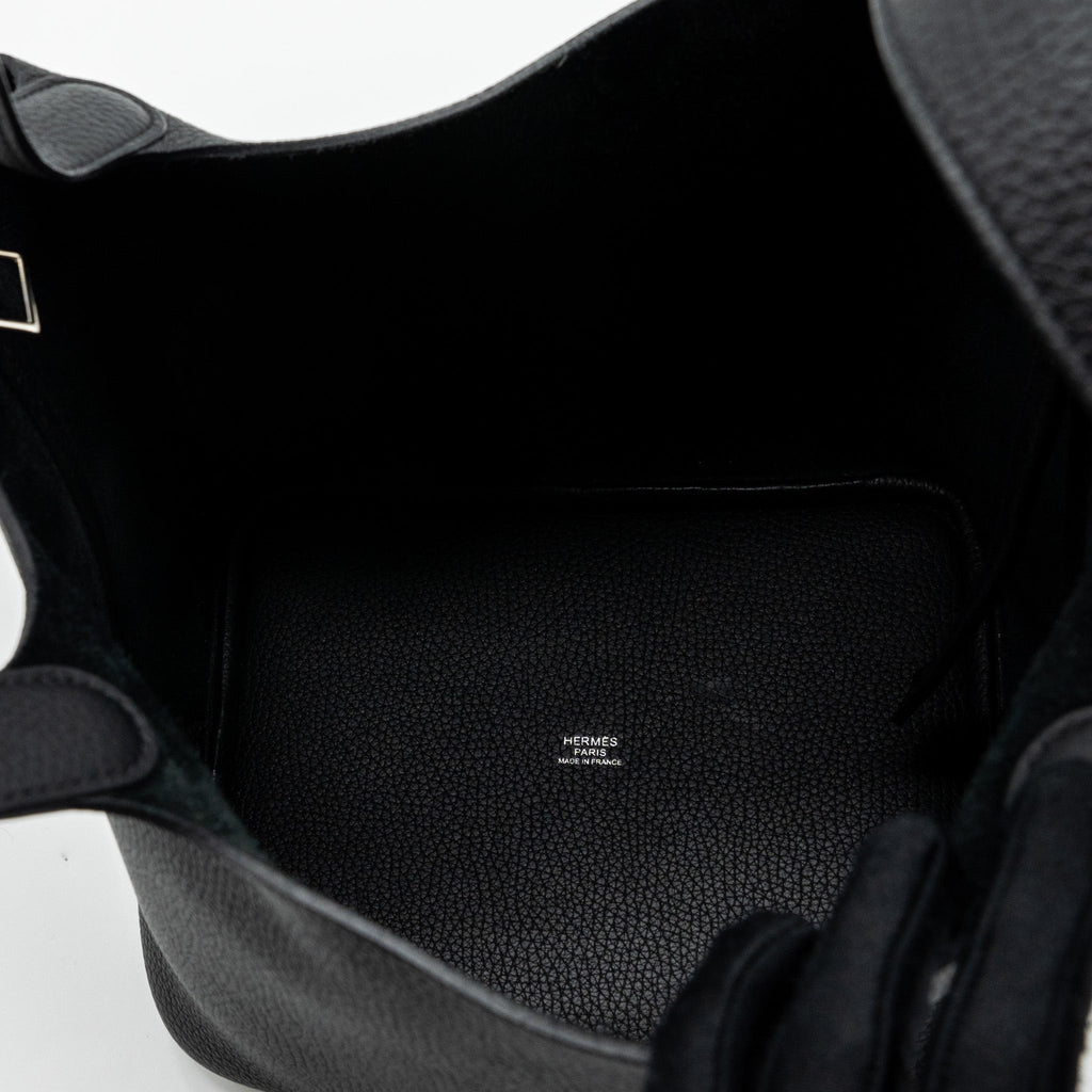 HERMES PICOTIN 22 CLEMENCE BLACK SHW