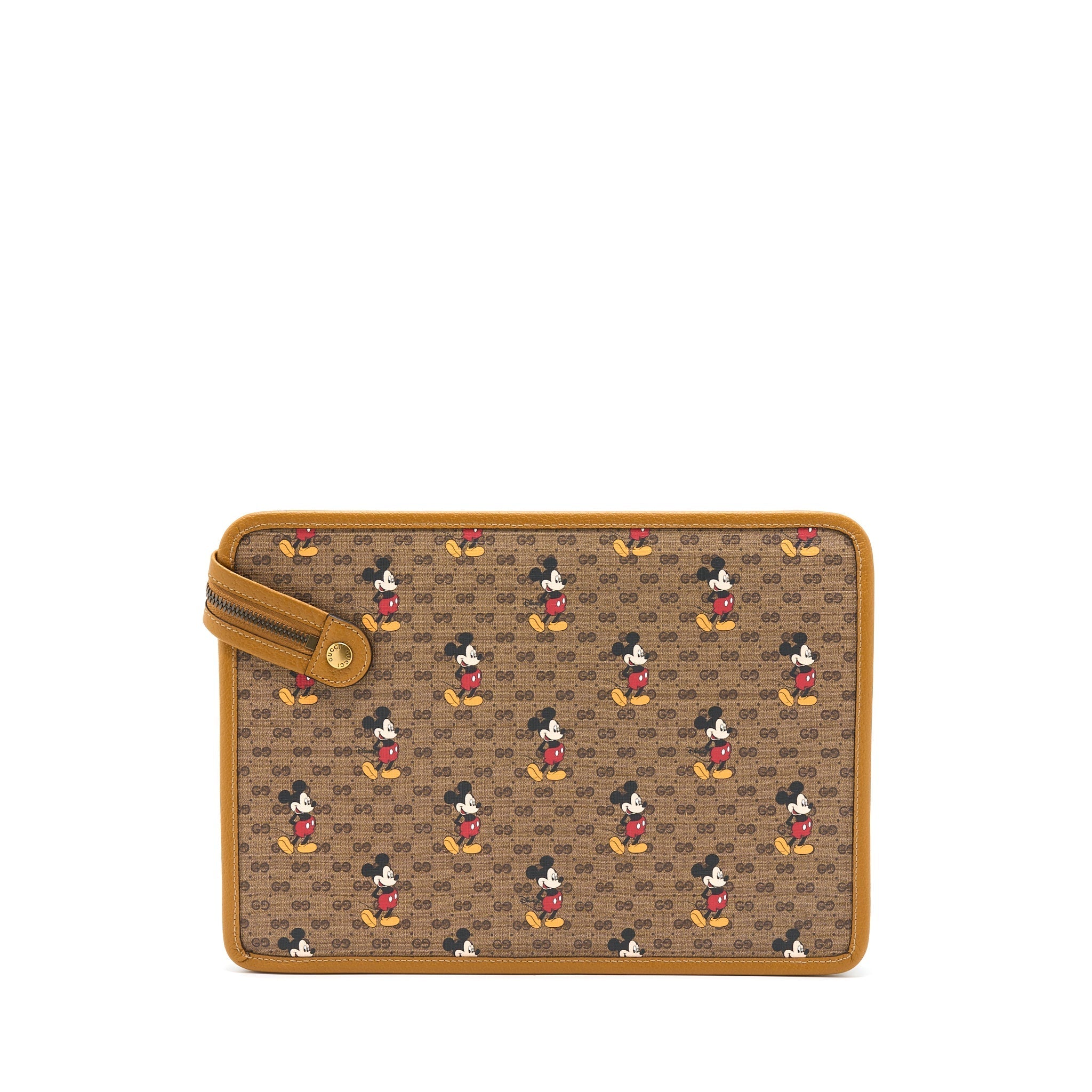 GUCCI DISNEY X GUCCI MINI GG SUPREME ZIP POUCH MULTICOLOUR