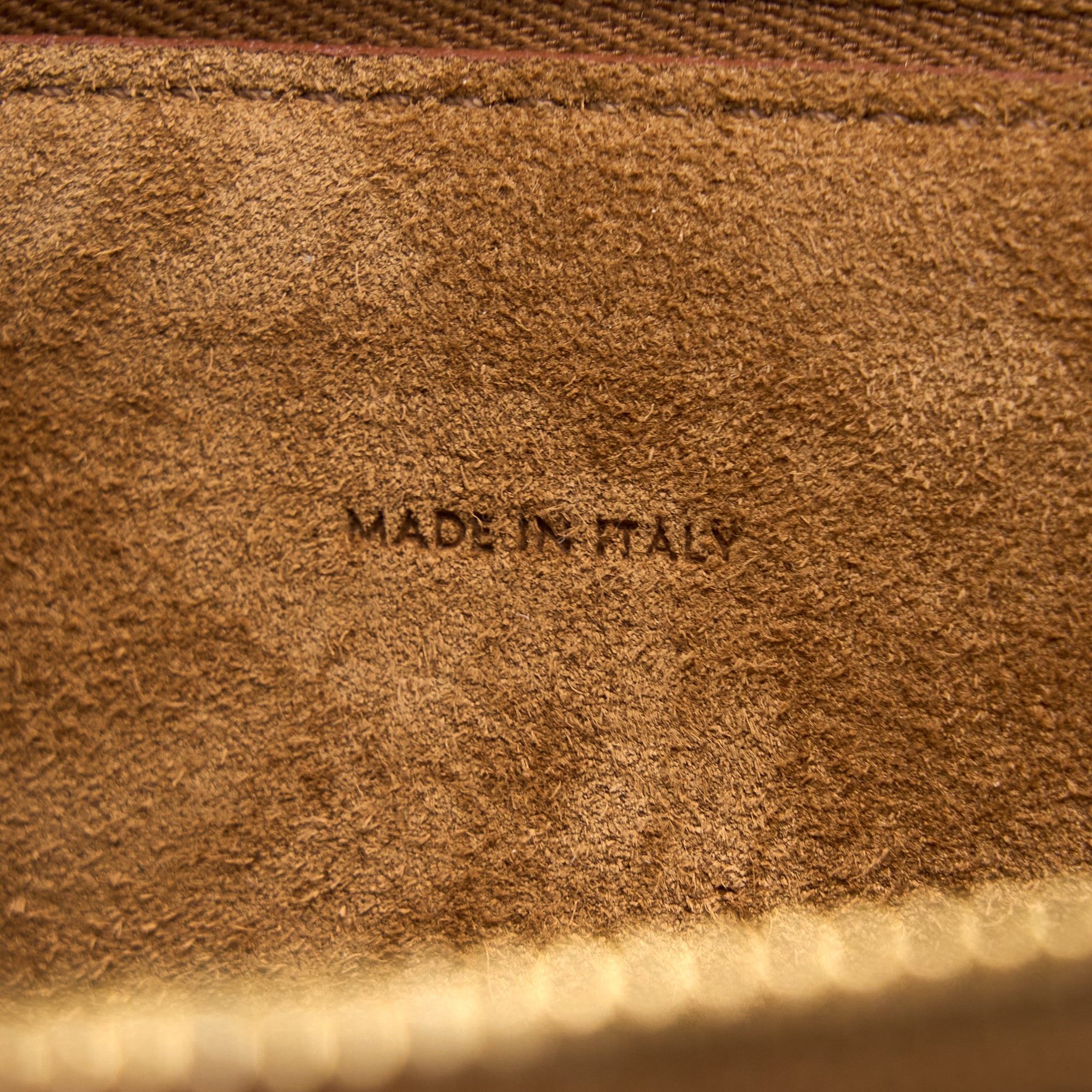 CELINE ROMY SUPPLE CALFSKIN TAN GHW