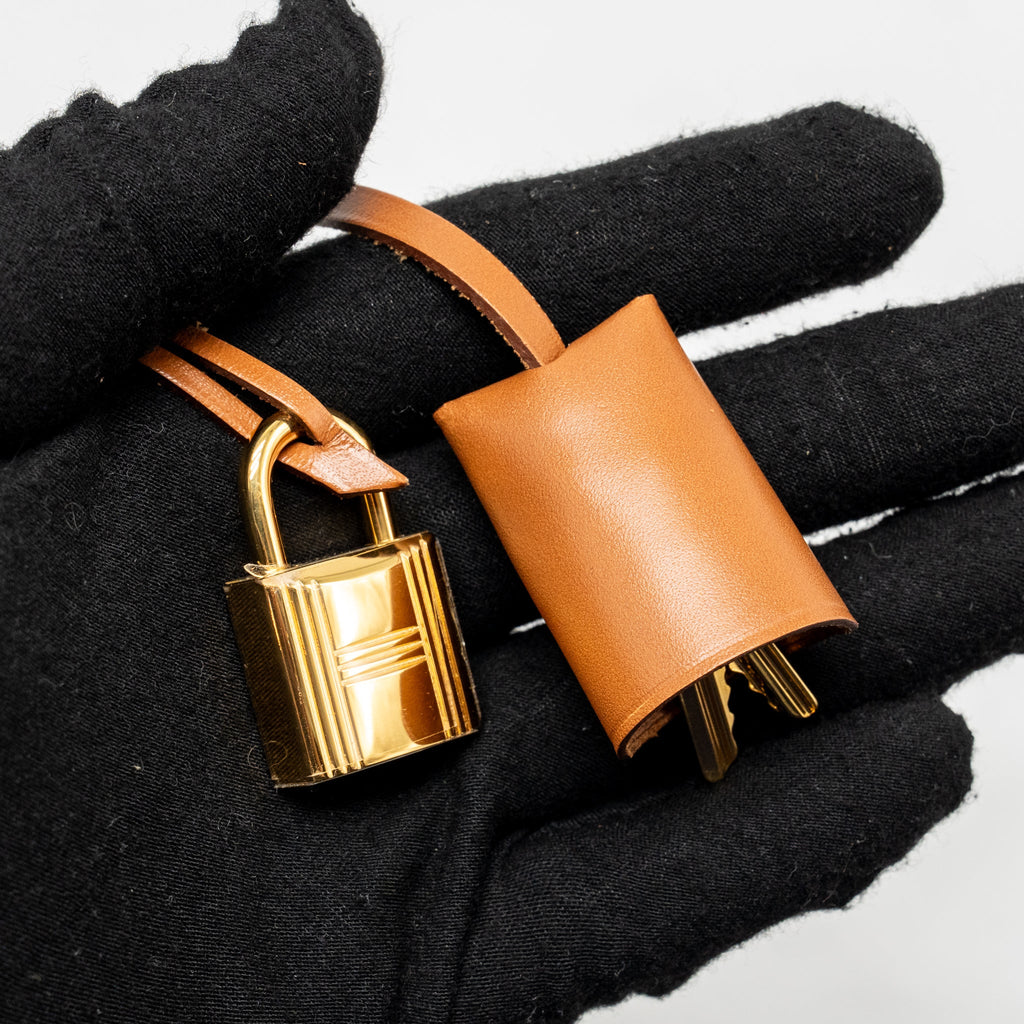 HERMES HERBAG 31 ZIP BAG CANVAS / HUNTER LEATHER ETOUPE / DUNE / FAUVE GHW