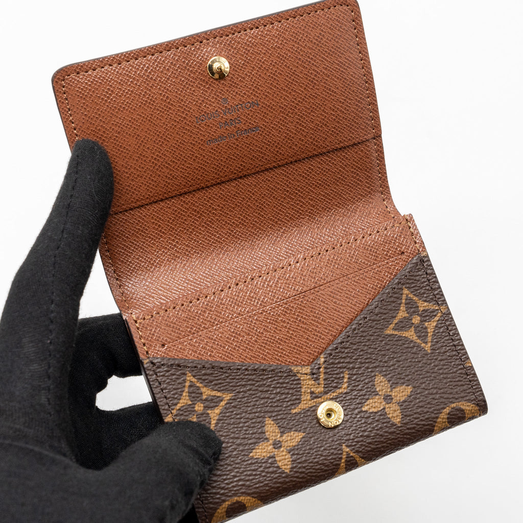 LOUIS VUITTON ENVELOPPE CARTE DE VISITE CARD HOLDER GHW