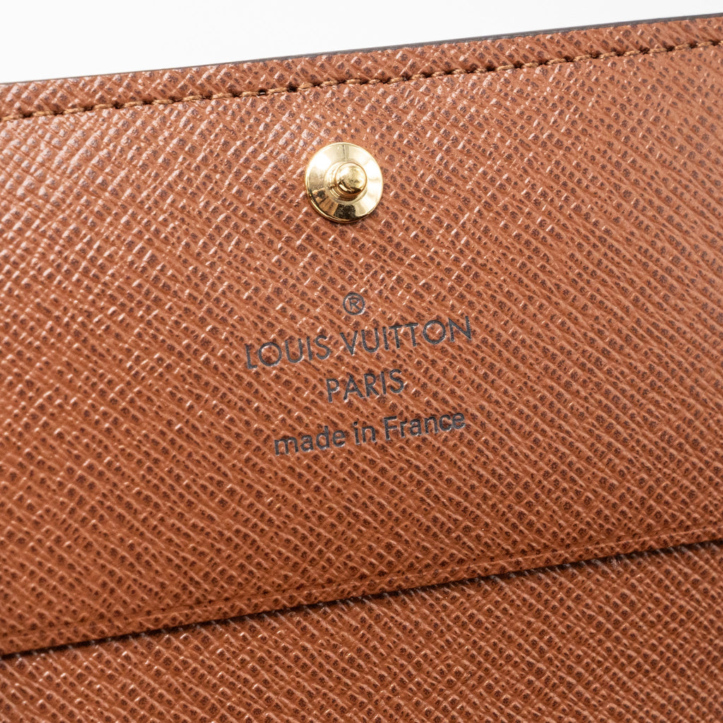 LOUIS VUITTON ENVELOPPE CARTE DE VISITE CARD HOLDER GHW