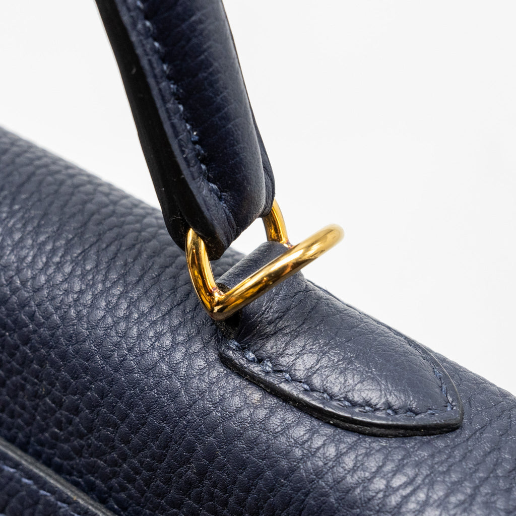 HERMES KELLY25 TOGO BLUE NUIT GHW
