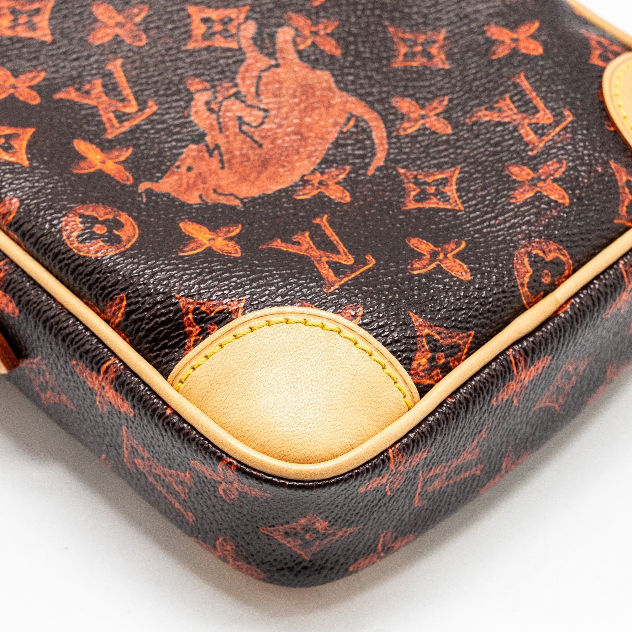 LOUIS VUITTON CATOGRAM PANAME SET MONOGRAM CANVAS MULTICOLOUR GHW