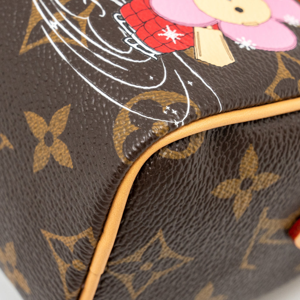 LOUIS VUITTON NANO SPEEDY VIVIENNE LIMITED EDITION MONOGRAM CANVAS GHW