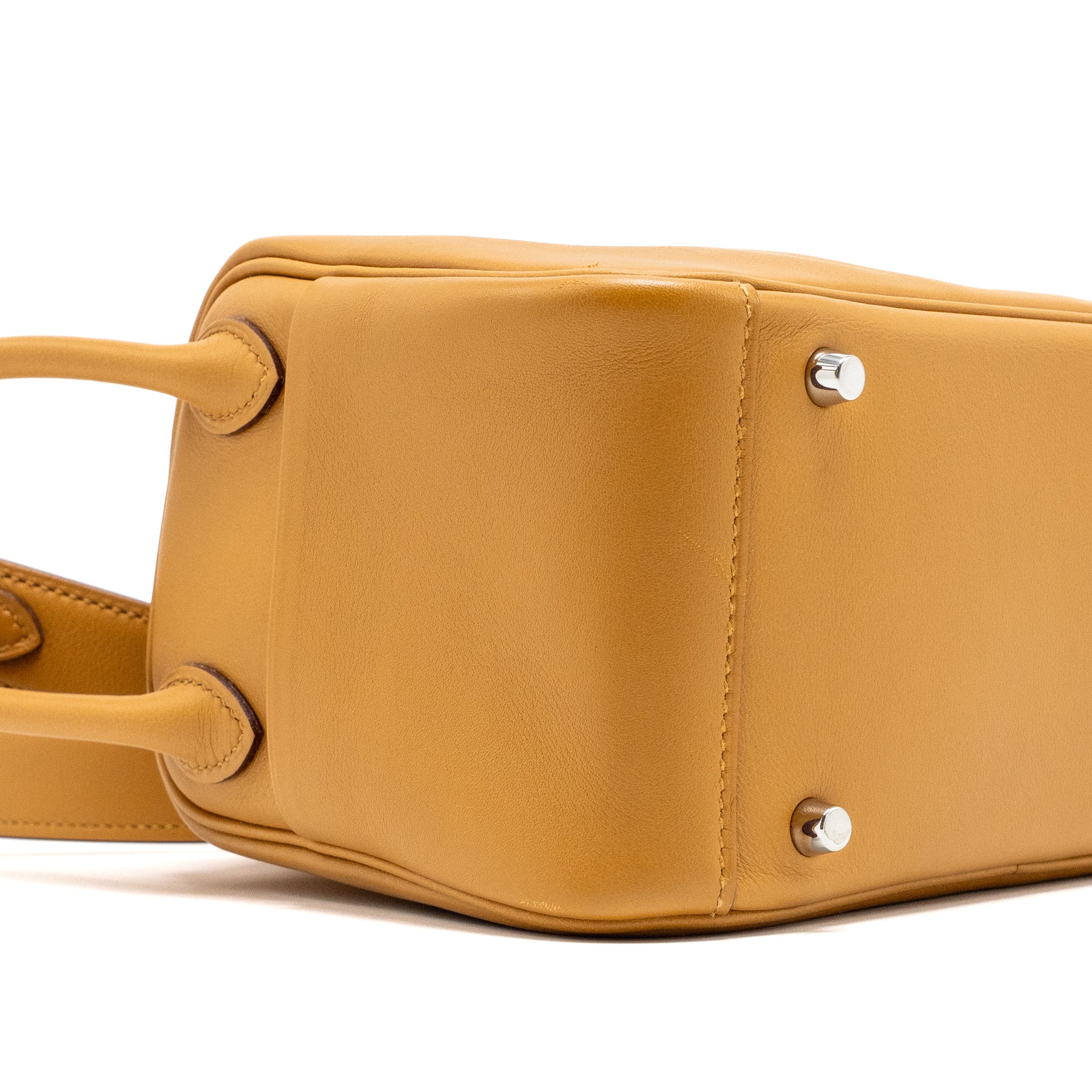 HERMES MINI LINDY SWIFT SESAME/ LIME SHW