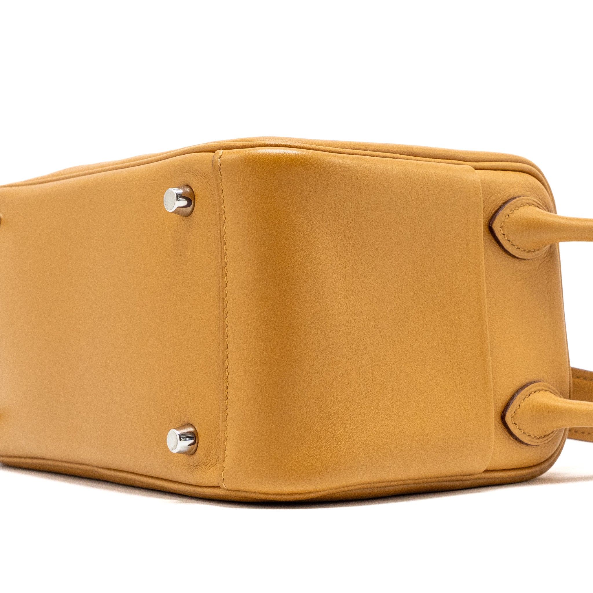 HERMES MINI LINDY SWIFT SESAME/ LIME SHW
