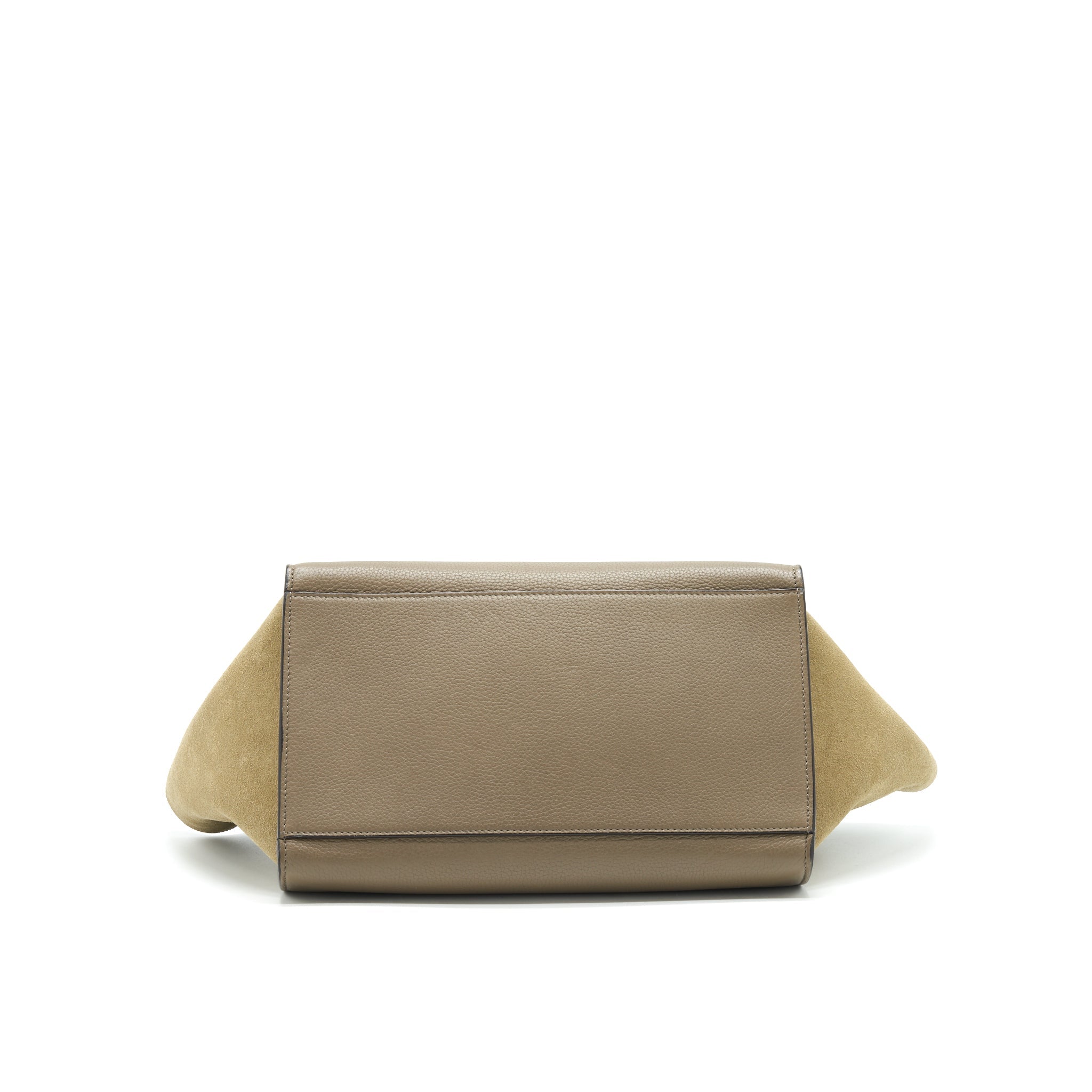 CELINE SMALL TRAPEZE BAG LIGHT GREY SHW