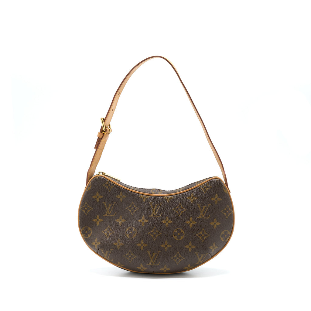 LOUIS VUITTON CROISSANT BAG MONOGRAM CANVAS GHW