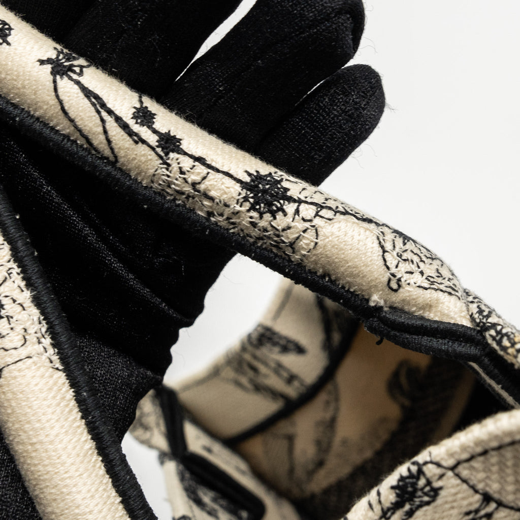 DIOR SMALL BOOK TOTE LATTE/BLACK TOILE DE JOUY ZODIAC EMBROIDERY