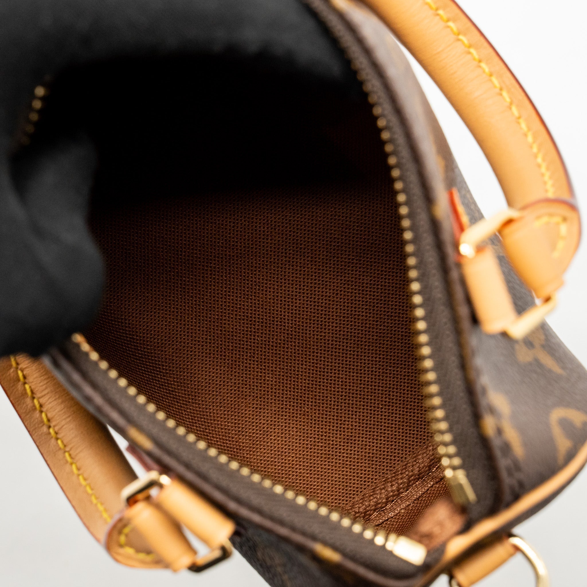 LOUIS VUITTON NANO SPEEDY MONOGRAM CANVAS GHW