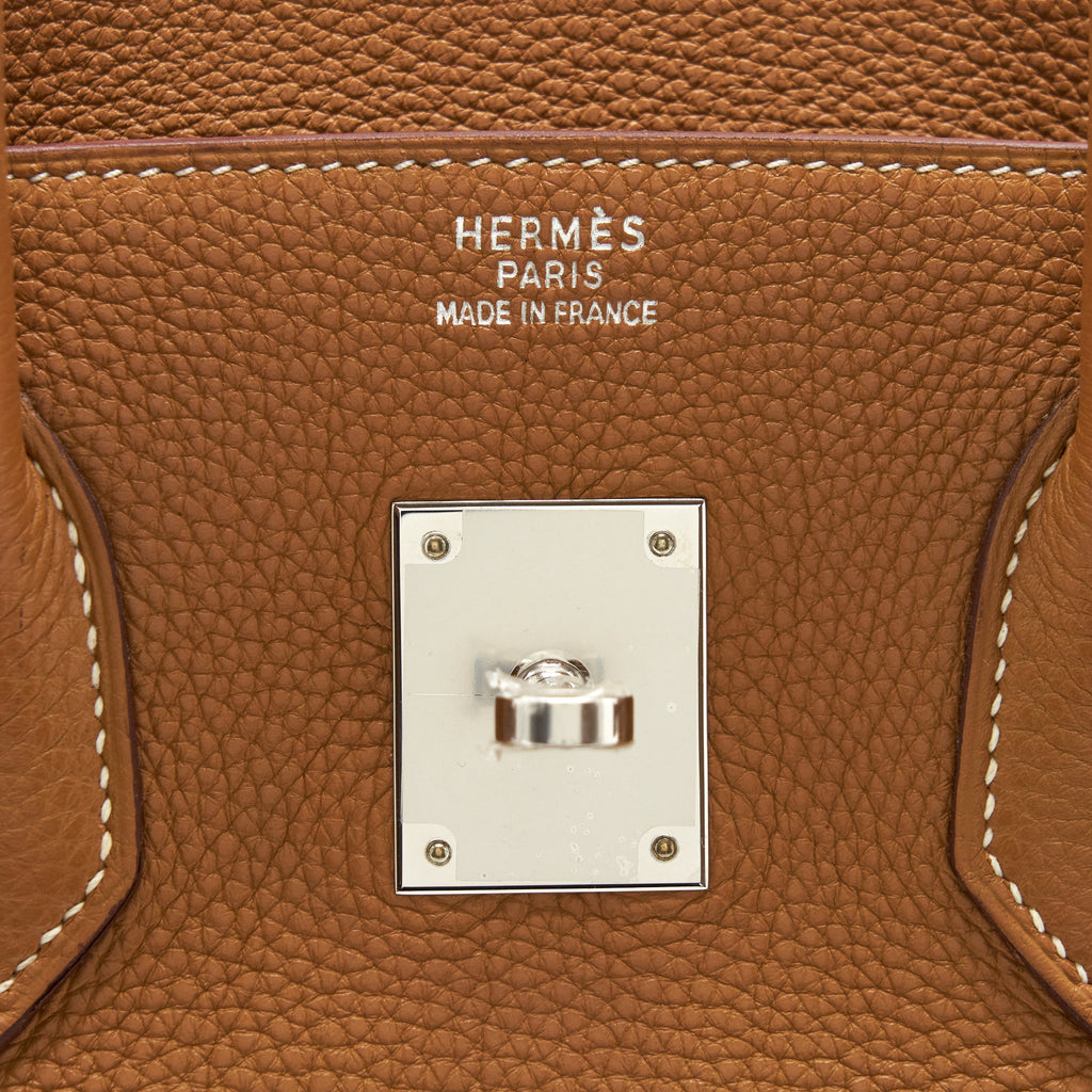 HERMES BIRKIN 35 TOGO GOLD SHW